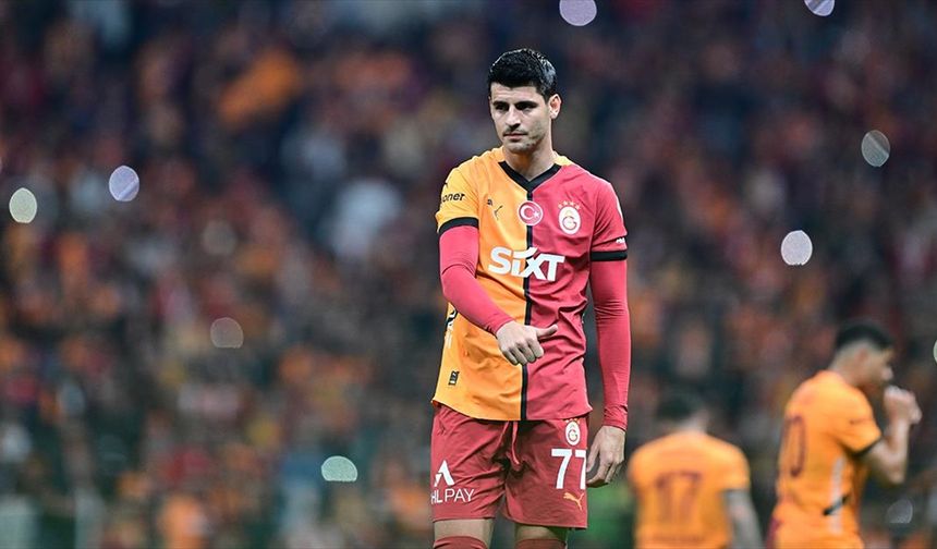 Galatasaray'da Alvaro Morata, Konyaspor maçında forma giyemeyecek