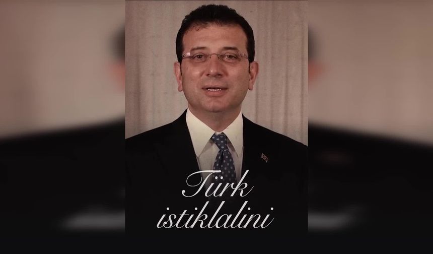 Ekrem İmamoğlu: "19 Mayıs Atatürk'ü Anma, Gençlik ve Spor Bayramımız kutlu olsun"