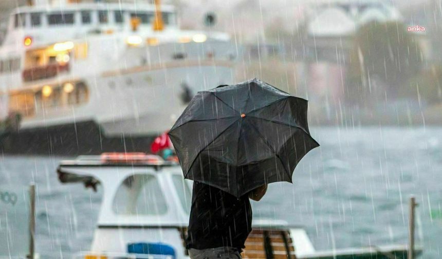 Meteoroloji: 14 ilde gök gürültülü sağanak yağış bekleniyor