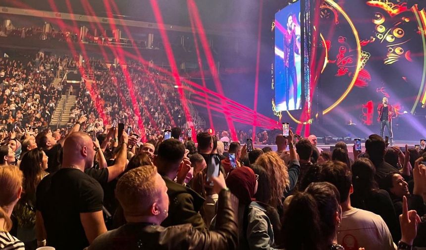 Tarkan’dan Berlin’de unutulmaz gece