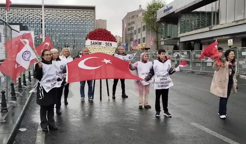 İşçi sendikaları, 1 Mayıs 'ta Taksim Meydanı'ndaydı