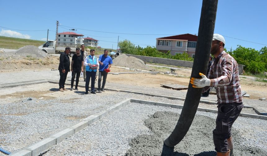 Adilcevaz'da yeni sosyal yaşam alanı inşa ediliyor
