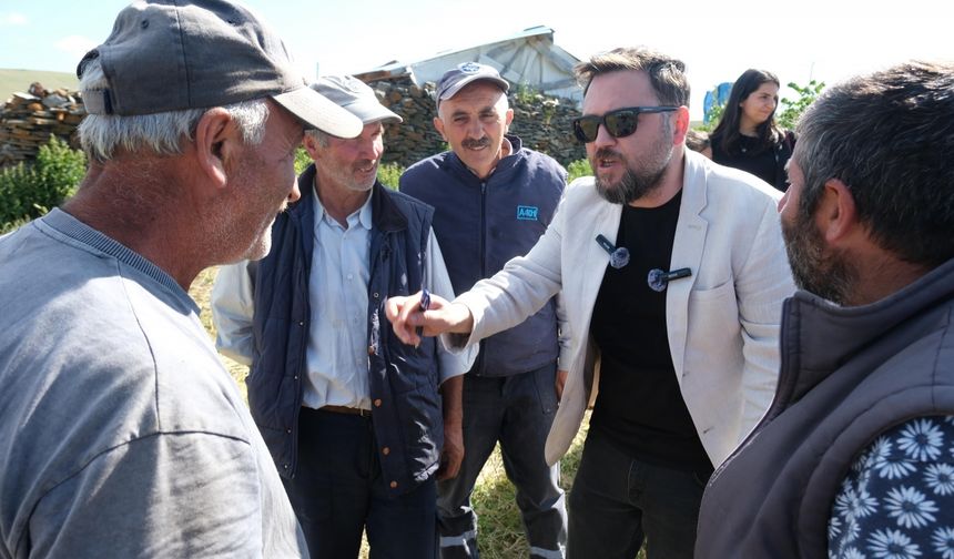 Ardahan'daki "Bilim Kafe" etkinliğinde 2 bin rakımlı yaylada buzağıların ölüm nedenleri anlatıldı