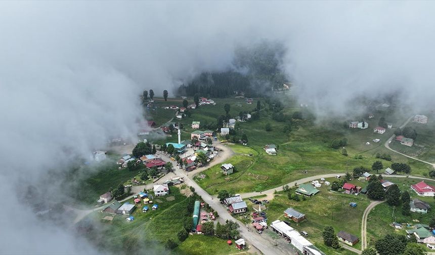 "Bulutlara komşu" Hıdırnebi Yaylası'ndaki 161 metrelik kaydırak adrenalin tutkunlarını ağırlıyor