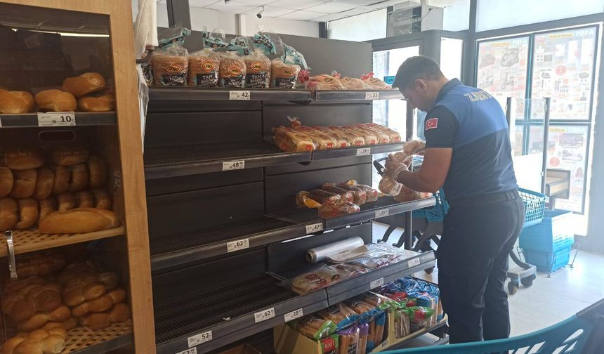 Doğanşehir'de market ve fırınlar denetlendi