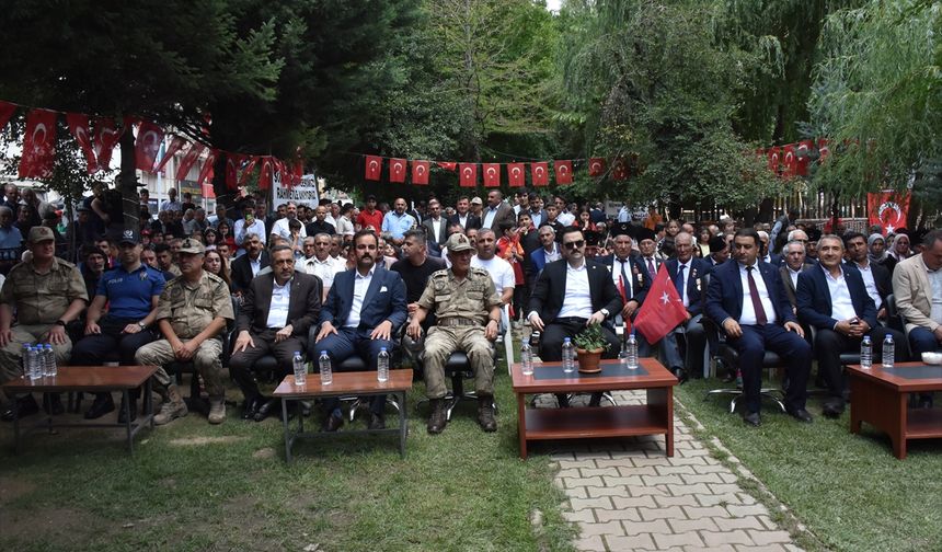 Van'da Sündüz Yaylası'nda şehit edilen 24 kişi için anma tören düzenlendi