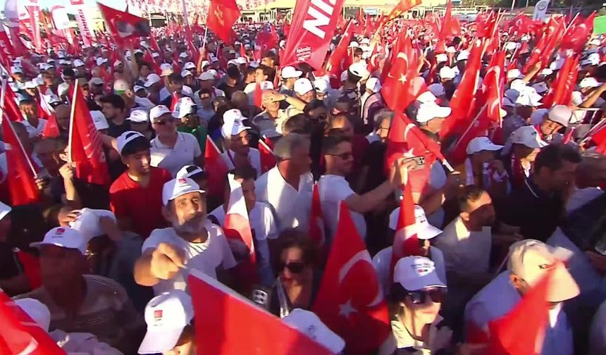İmamoğlu'ndan ''Millet İradesini Sahip Çıkıyor'' mitingine mektup