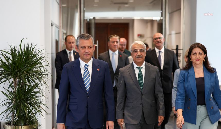 Özgür Özel: Süreç şeffaf yürütülmeli