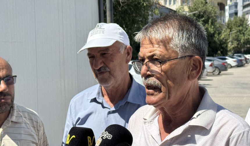 Malatya'da çiftçilerden sulama suyu açıklaması