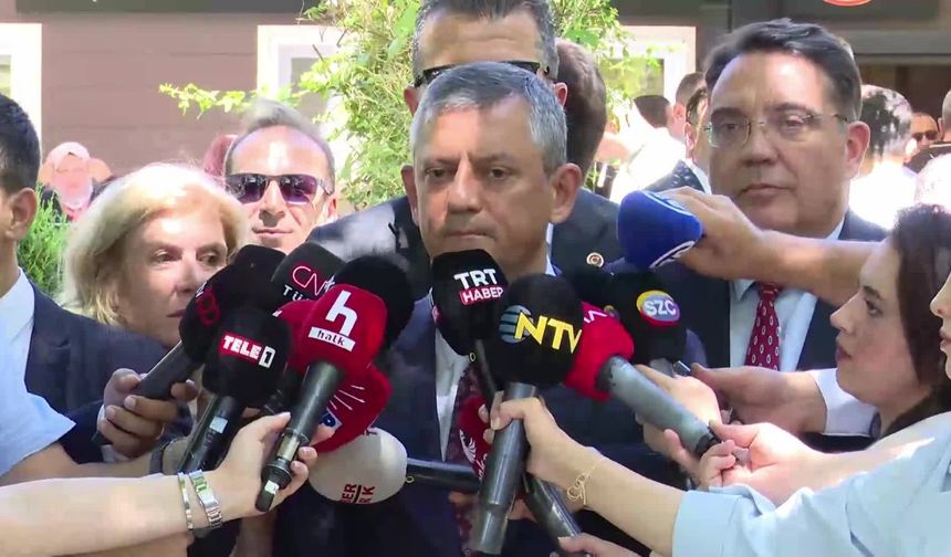 CHP lideri Özel: “Suçumuz iktidara geliyor olmak”