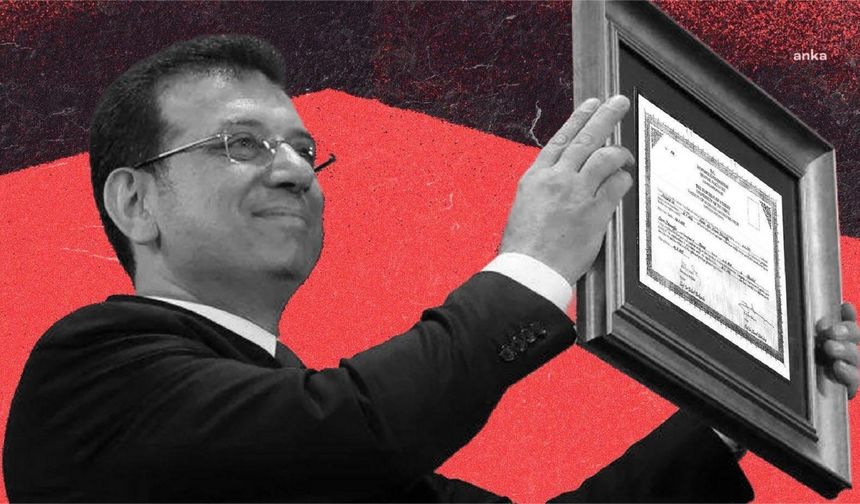 Ekrem İmamoğlu: Benim helal diplomamı iptal etmeye yeltenenler, meğer her türlü sahteciliği yapmışlar