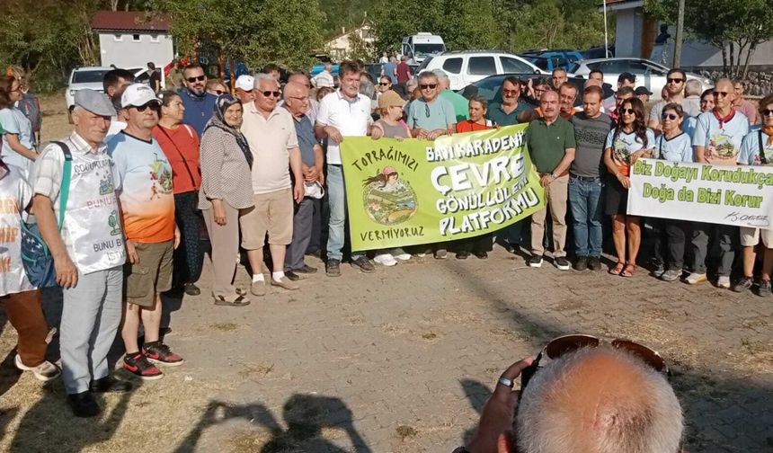 Mengen’de “ÇED gerekli değildir” kararına karşı köylüler ortak dava açacak
