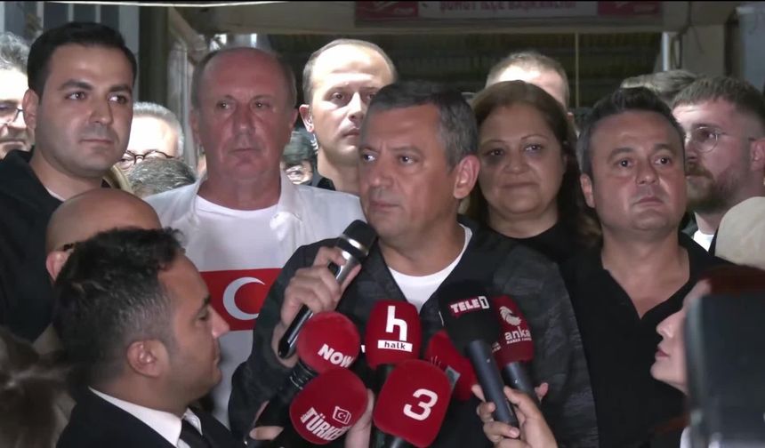 Özgür Özel: "Ülkeyi bir kez daha kurtarmak için yol yürüyoruz"