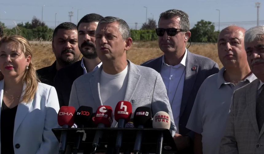 Özgür Özel'den İmamoğlu'na ziyaret: "AK Toroslar çetesine meydan okuyorum"