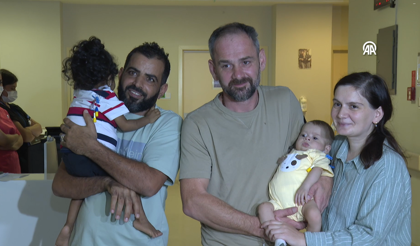 İzmir’de umut veren nakil: İki yabancı uyruklu bebek sağlığına kavuştu