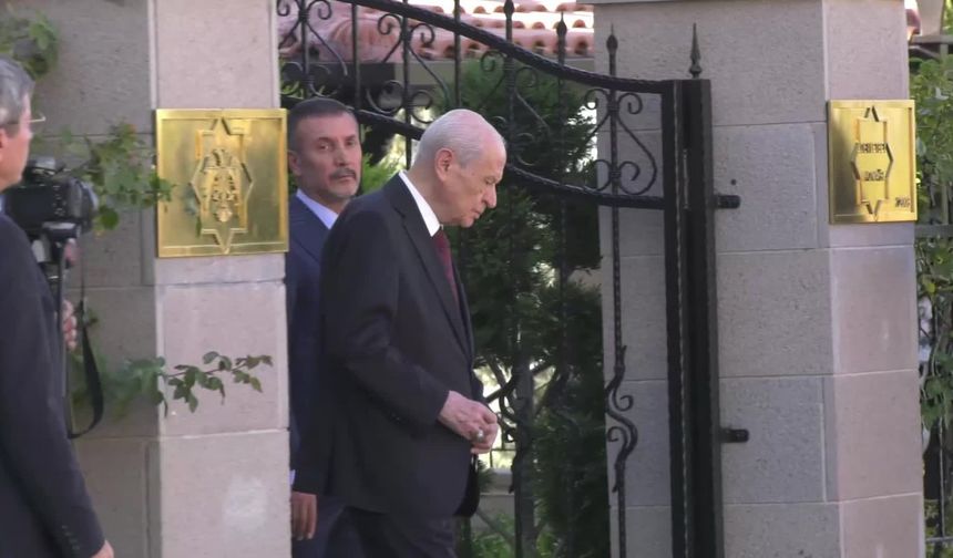 Cumhurbaşkanı Erdoğan, MHP Genel Başkanı Bahçeli ile görüştü