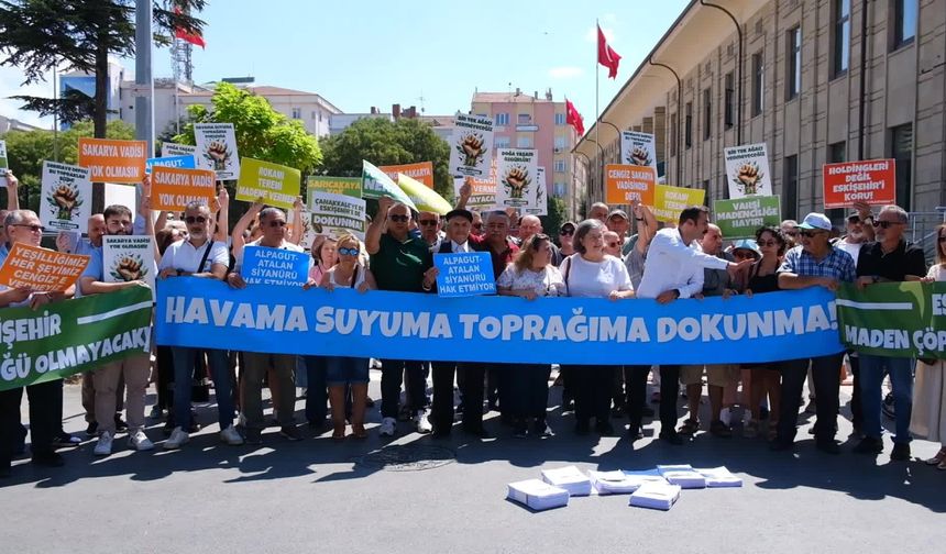 Eskişehirlilerden altın madeni projesine karşı 4 bin imza: Yaşam alanlarının talan edilmesine onay vermiyoruz
