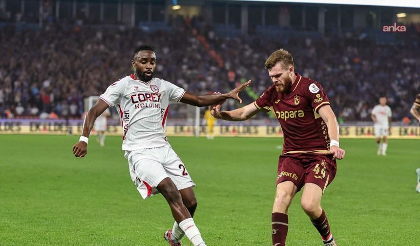 Süper Lig... Trabzonspor 1-1 Samsunspor