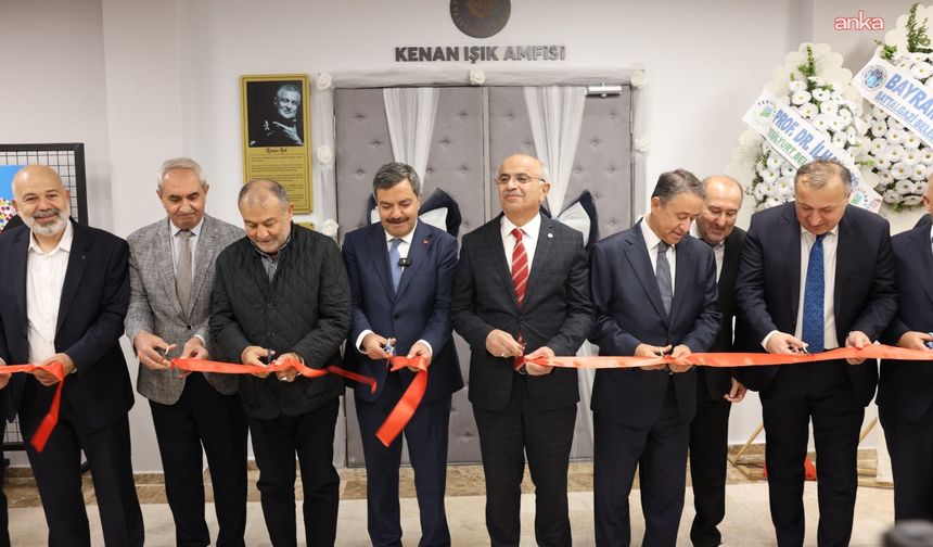 Kenan Işık’ın adı Malatya Turgut Özal Üniversitesi’nde yaşatılacak
