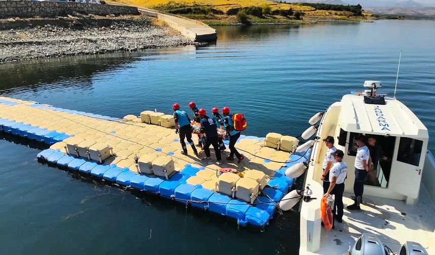 Afetlere karşı birlikte güç: UMKE 4. Bölge tatbikatı Malatya Kale’de yapıldı