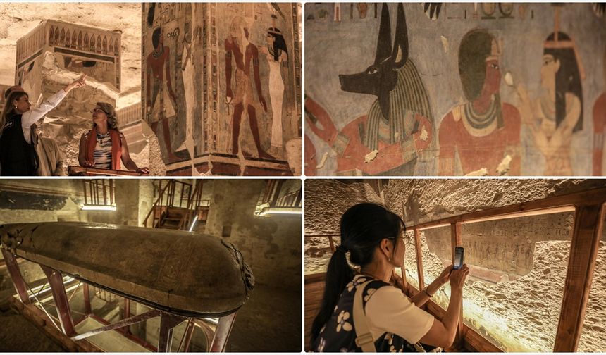 Luksor’da Kral III. Amenhotep’in Mezarı 20 Yıl Sonra Yeniden Açıldı