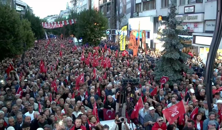 Özgür Özel Bolu’da konuştu: “AK Parti’nin aldıklarını millete iade edeceğiz”