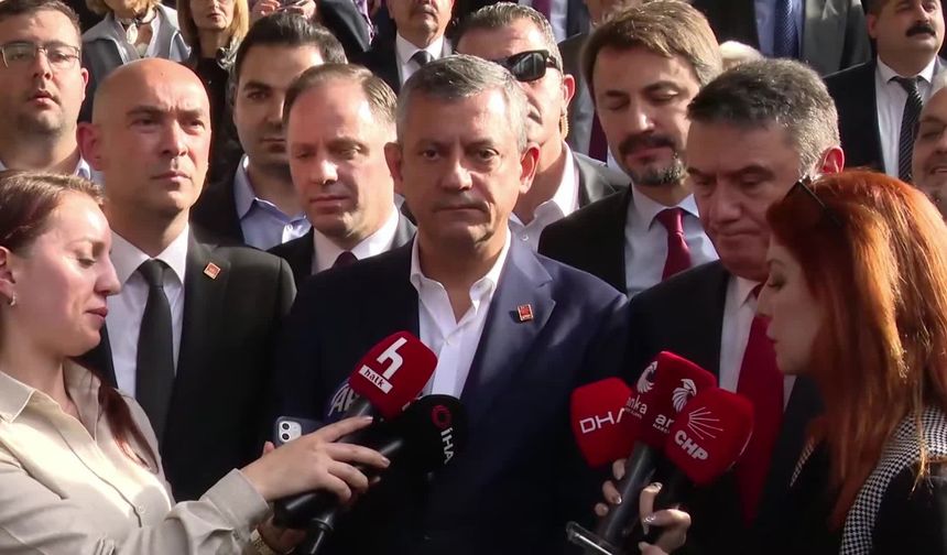 Özgür Özel: “Ekrem İmamoğlu’nda ne yaptıysalar şimdi de Mansur Yavaş’ı hedef alıyorlar"