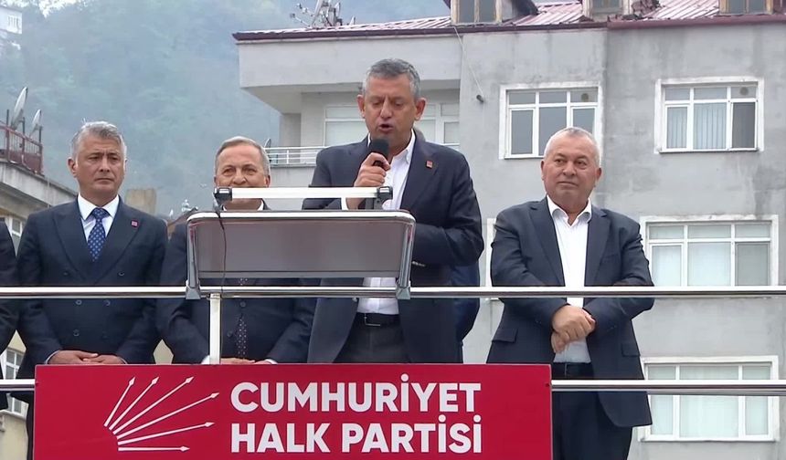 Özgür Özel Ordu’da: “Yüzde 25 zam büyük haksızlık, direneceğiz, hakkımızı alacağız”