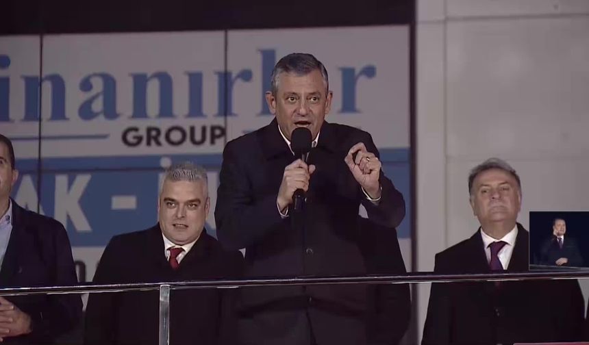 CHP Lideri Özgür Özel: “Otokratların Adayı Kimse, Çıksın Karşımıza”