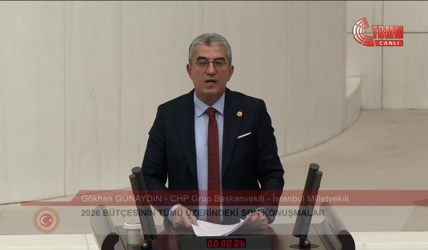 Meclis’te Bütçe Görüşmeleri Karıştı: CHP’li Günaydın’ın Konuşması Sonrası Kavga Çıktı
