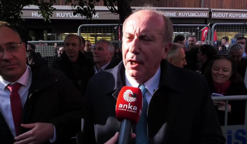 Muharrem İnce: Türkiye’yi bu yoksulluktan, bu kuşatılmışlıktan kurtaracağız