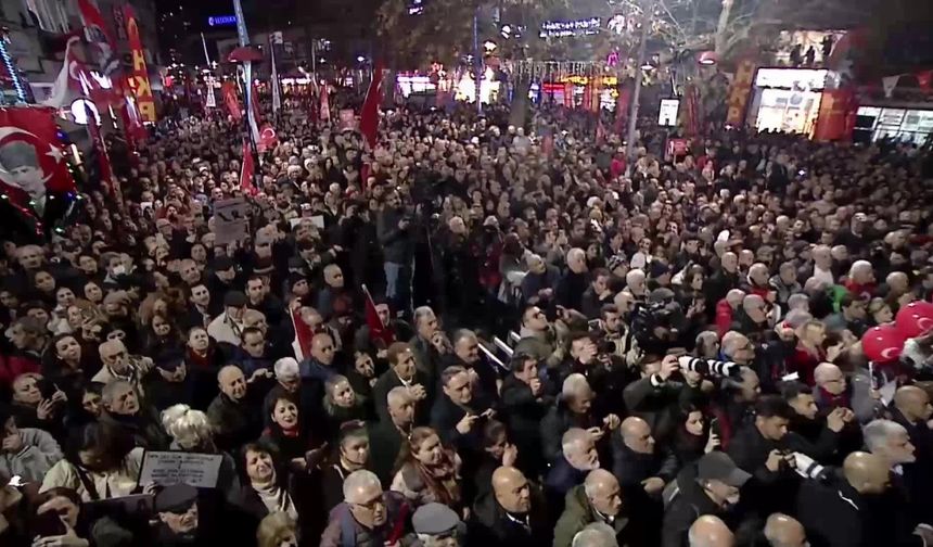 Özgür Özel Kağıthane’den Erdoğan’a Yüklendi: “Savcına Güveniyorsan Duruşmalar Canlı Yayınlansın”