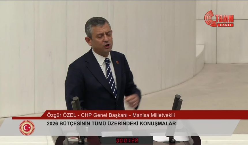 Özgür Özel’den Meclis’te Sert Çıkış: “Kimse Bizi Kara Propagandaya Alet Edemez”