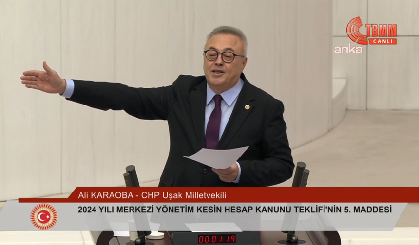 CHP’li Ali Karaoba’dan Bütçe Tepkisi: “Gerçek Bütçe Rakamda Değil, Gençlerin Hayatında Görülür”