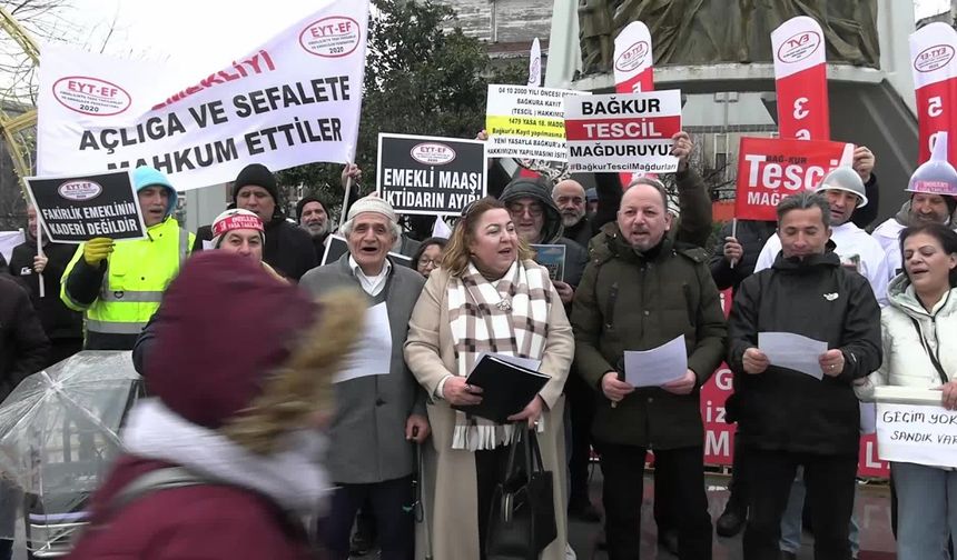 Bakırköy’de Emekli İsyanı: "20 Bin Lira Maaş Değil, Kefen Parası!"