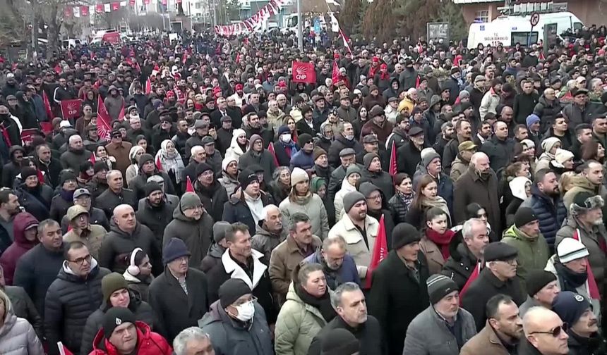 CHP’nin 2026’daki İlk Mitingi Çankırı’da: “Kalende İstifa Diye İnliyor Memleket”