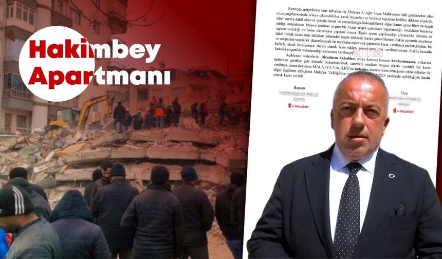 Hakimbey Apartmanı davasında kritik karar: Bürokratlar için soruşturma yolu açıldı