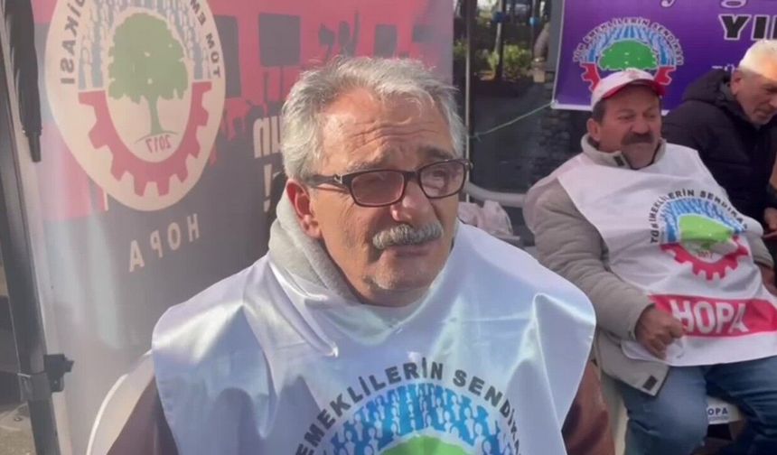 Hopa’da Emekliler Ayakta