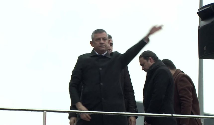 Özgür Özel: Hatay’ın arkasındayız