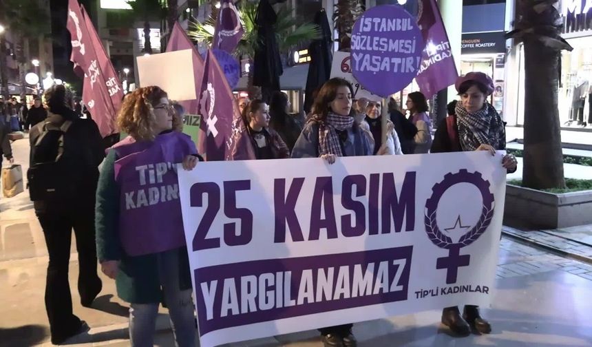 TİP’li Kadınlardan 25 Kasım Davasına Tepki: “Yargılanan 168 Kadın Değil, Kadın Mücadelesidir”