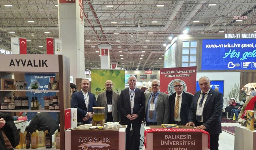 Ayvalık Belediyesi EMITT Fuarı’nda