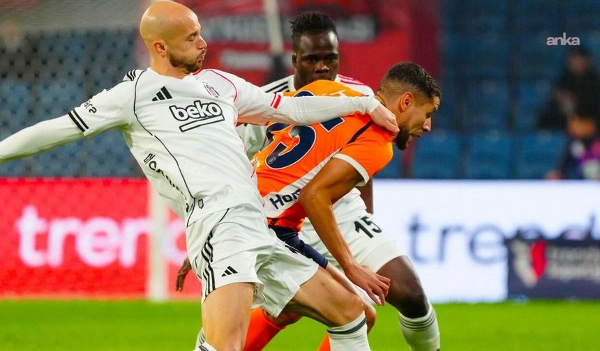 Başakşehir, Beşiktaş’a 3-2 mağlup oldu