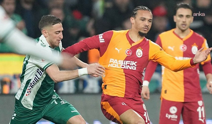 Galatasaray,  Konyaspor’a 2-0 mağlup oldu
