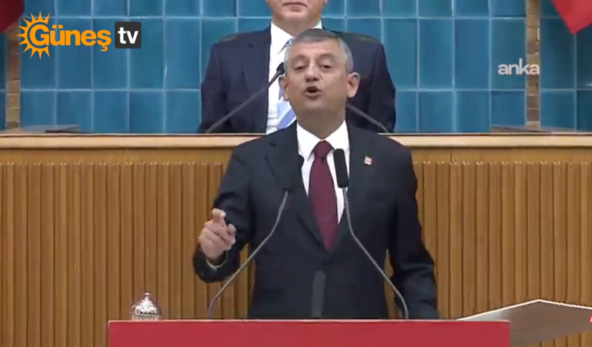 CHP Genel Başkanı Özgür Özel Grup Toplqntısında Konuşuyor