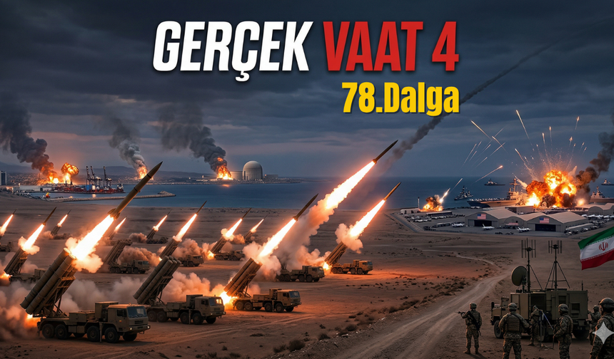 Orta Doğu Alev Alev! İran'dan "Gerçek Vaat 4" Hamlesi: İsrail ve ABD Üsleri Vuruldu!