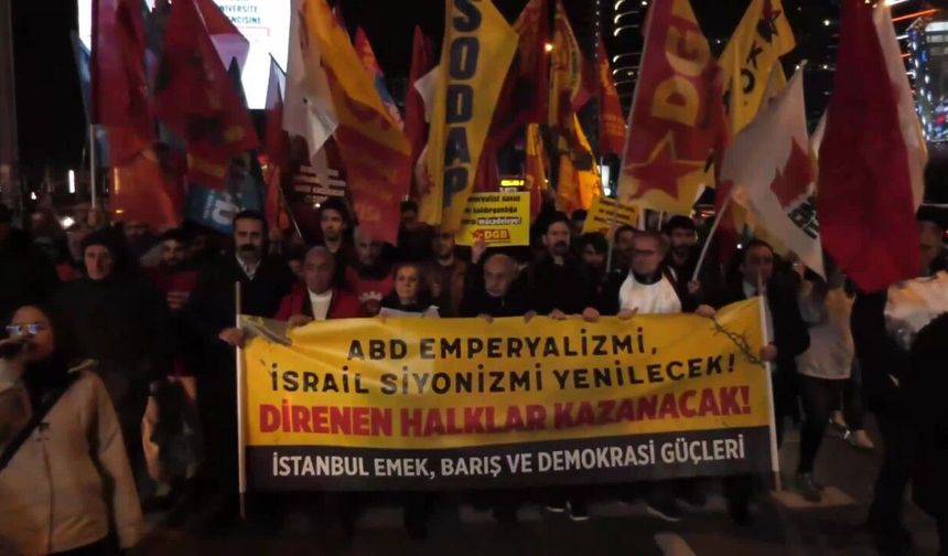İstanbul’da İsrail Konsolosluğu Önünde Dev Protesto: "İncirlik ve Kürecik Kapatılsın!"