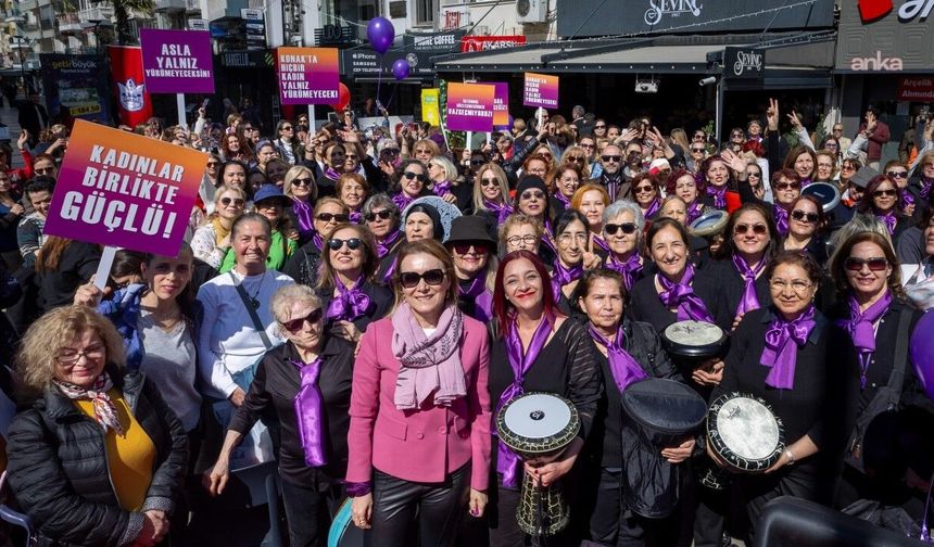 Konak’ta 8 Mart Coşkusu Haftaya Yayılıyor
