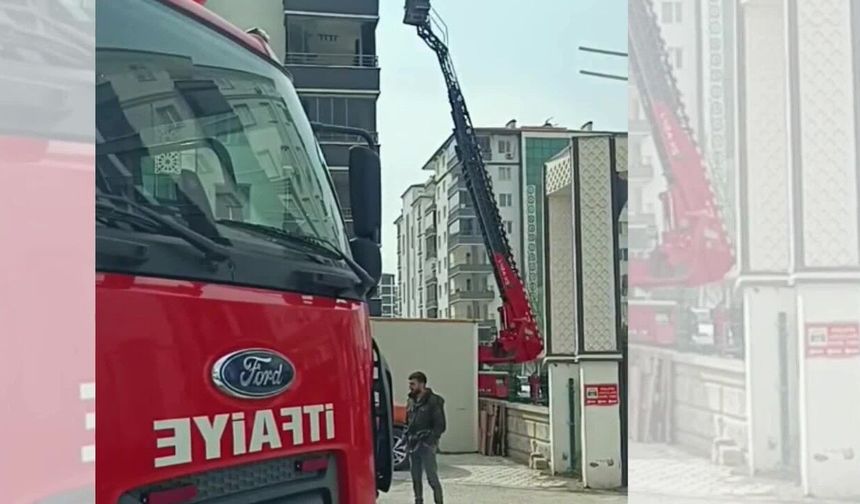 Malatya’da spor salonunda yangın: Mahsur kalanlar tahliye edildi