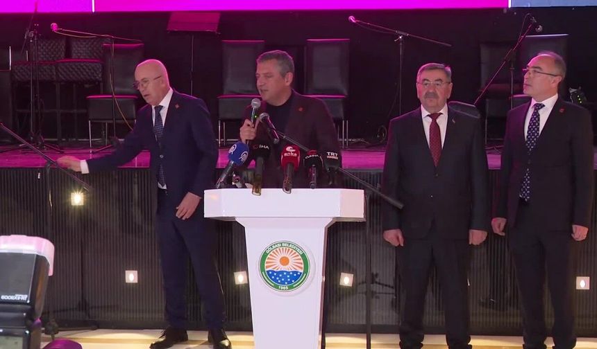 Özgür Özel’den Gölbaşı’nda Kritik Açıklamalar: "İsrail'in Yanında Değil Karşısında Durun"