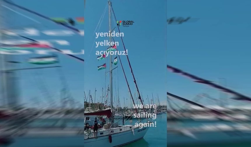 Akdeniz'de Dev Seferberlik: 56 Gemilik "Global Sumud Filosu" Gazze Yolunda!